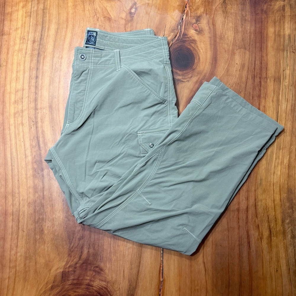 Kuhl Men's Pants 36 x 30 Hiking Outdoor Convertible stealth Renegade Z18